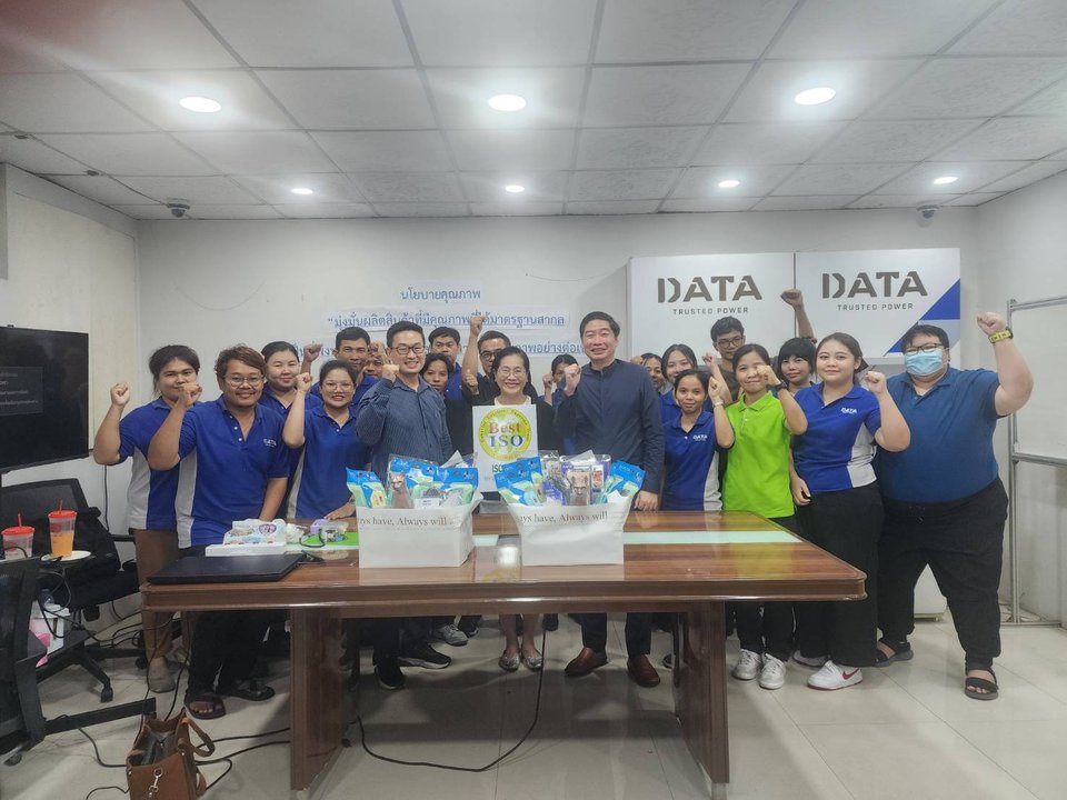 ภาพบรรยากาศการรับการตรวจประเมินจาก Auditor เพื่อรับระบบ ISO9001:2015