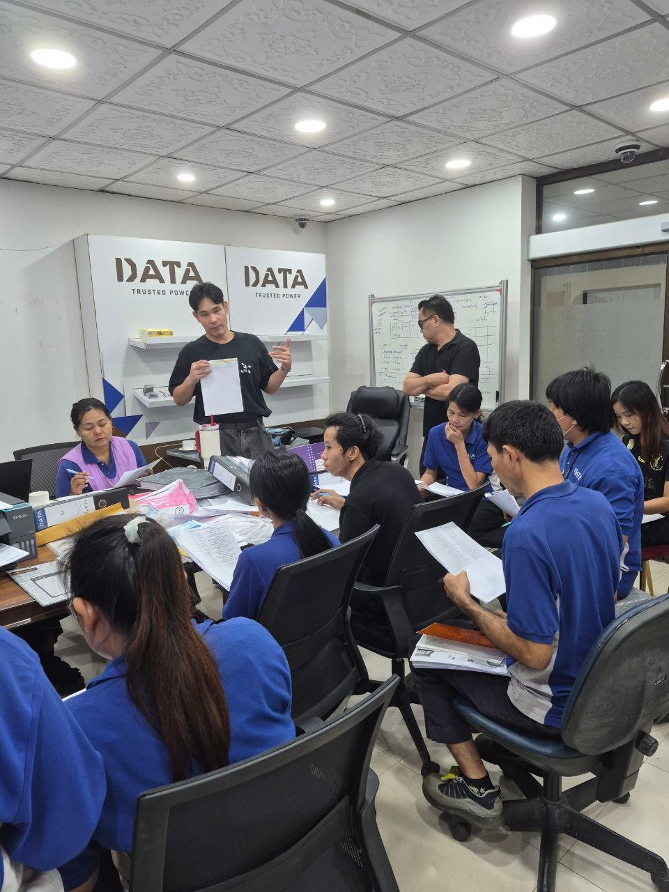 ภาพบรรยาการการดำเนินงานเพื่อขอระบบ ISO9001:2015